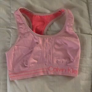 Reversible Calvin Klein sports bra